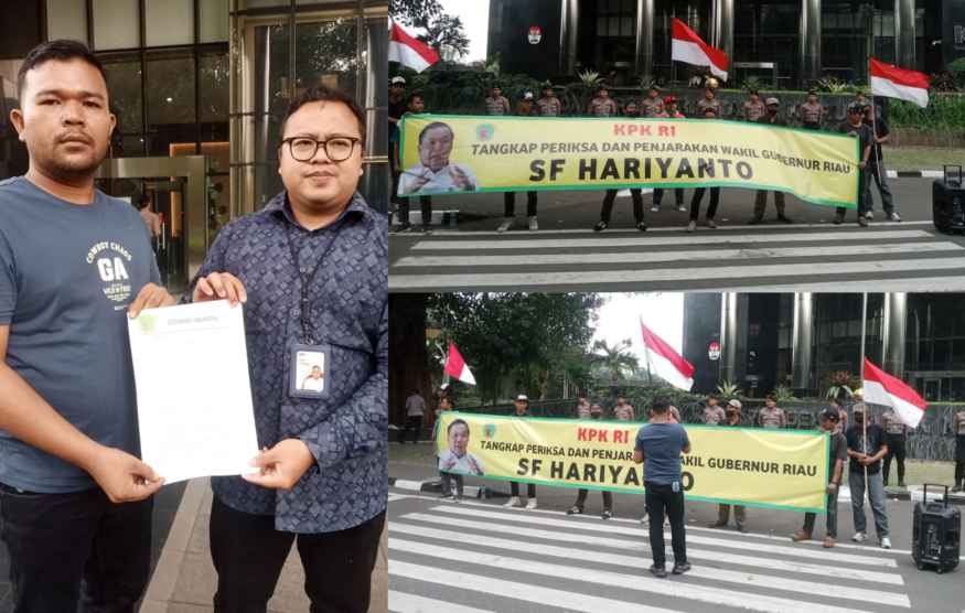 GEMARI Jakarta Desak KPK Periksa dan Tangkap Wagub Riau SF Hariyanto, Dugaan Korupsi Rp486 M