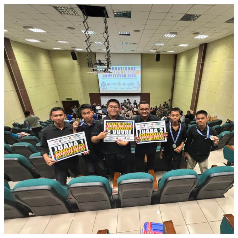 Tim Robotics MAN 1 Madina Borong Juara International Robotics Talent Competition 2025